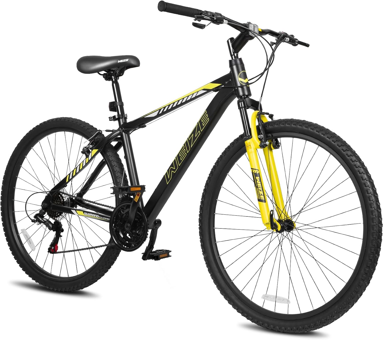 Hardtail Mountain Bike,29 Inch Wheels Outdoor Cycling Bike, 21-Speed Trigger Shifter, Aluminum Frame for Men and