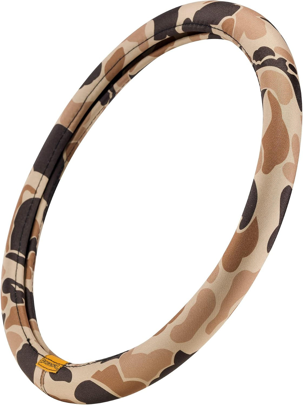 Universal Fit Steering Wheel Cover for Car, Truck, and SUV, Durable Steering Wheel Protection, Arms Co. (Tan Duck Camo)