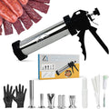Stainless Steel Beef Jerky Gun Kit, Sausage Stuffer & Meat Maker