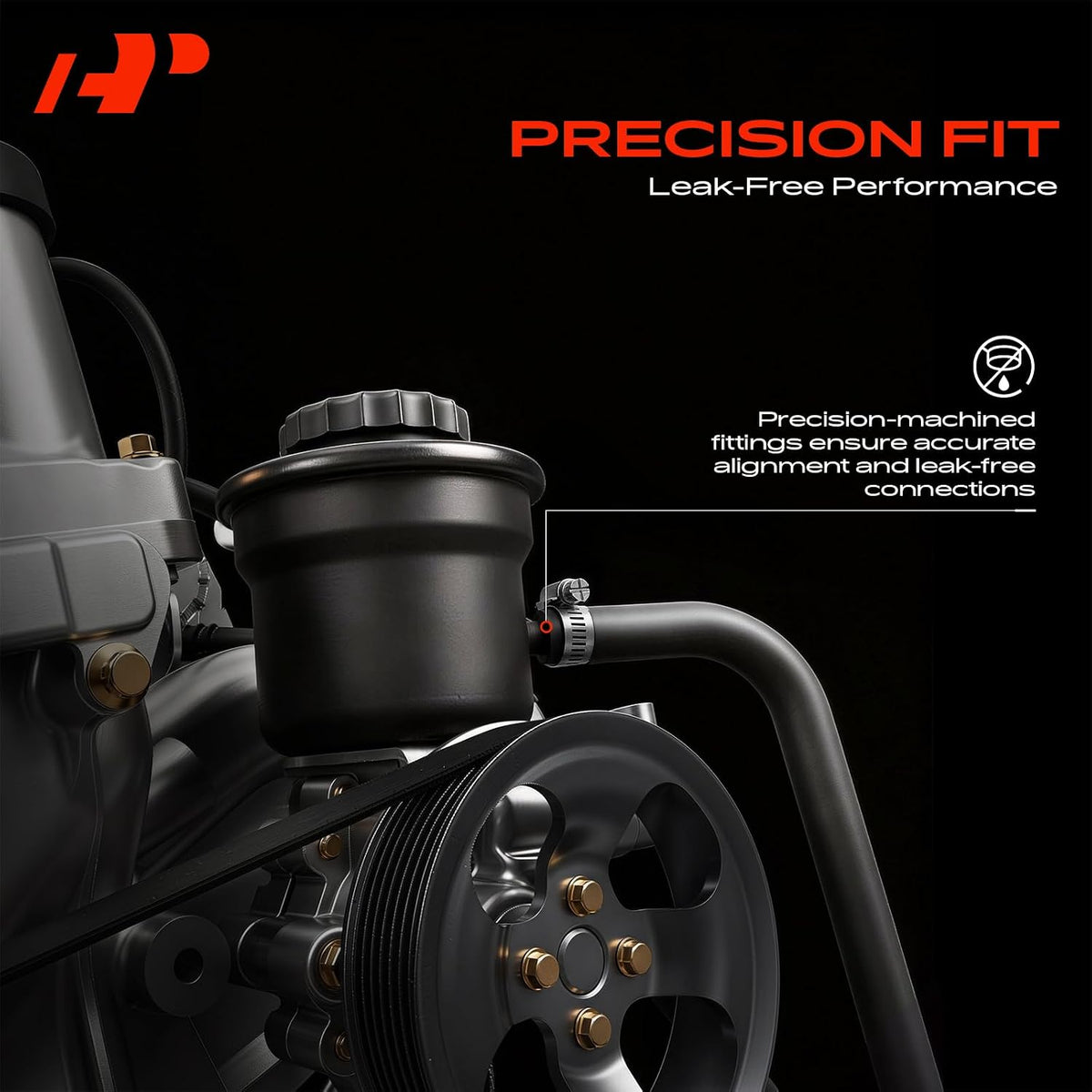 A-Premium Power Steering Reservoir Hose Assembly Compatible with Hyundai
