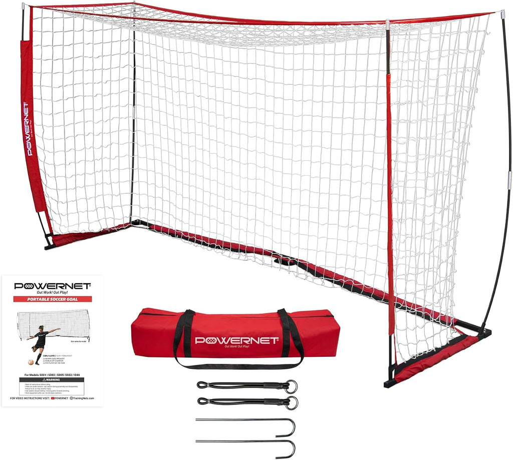 Soccer Goal for Backyard, 3Mx2M / 6x4 / 8x4 / 12x6 / 14x7 /18.5x6.5 / 21x7 / 24 x 8 Portable Soccer Net, Sports &