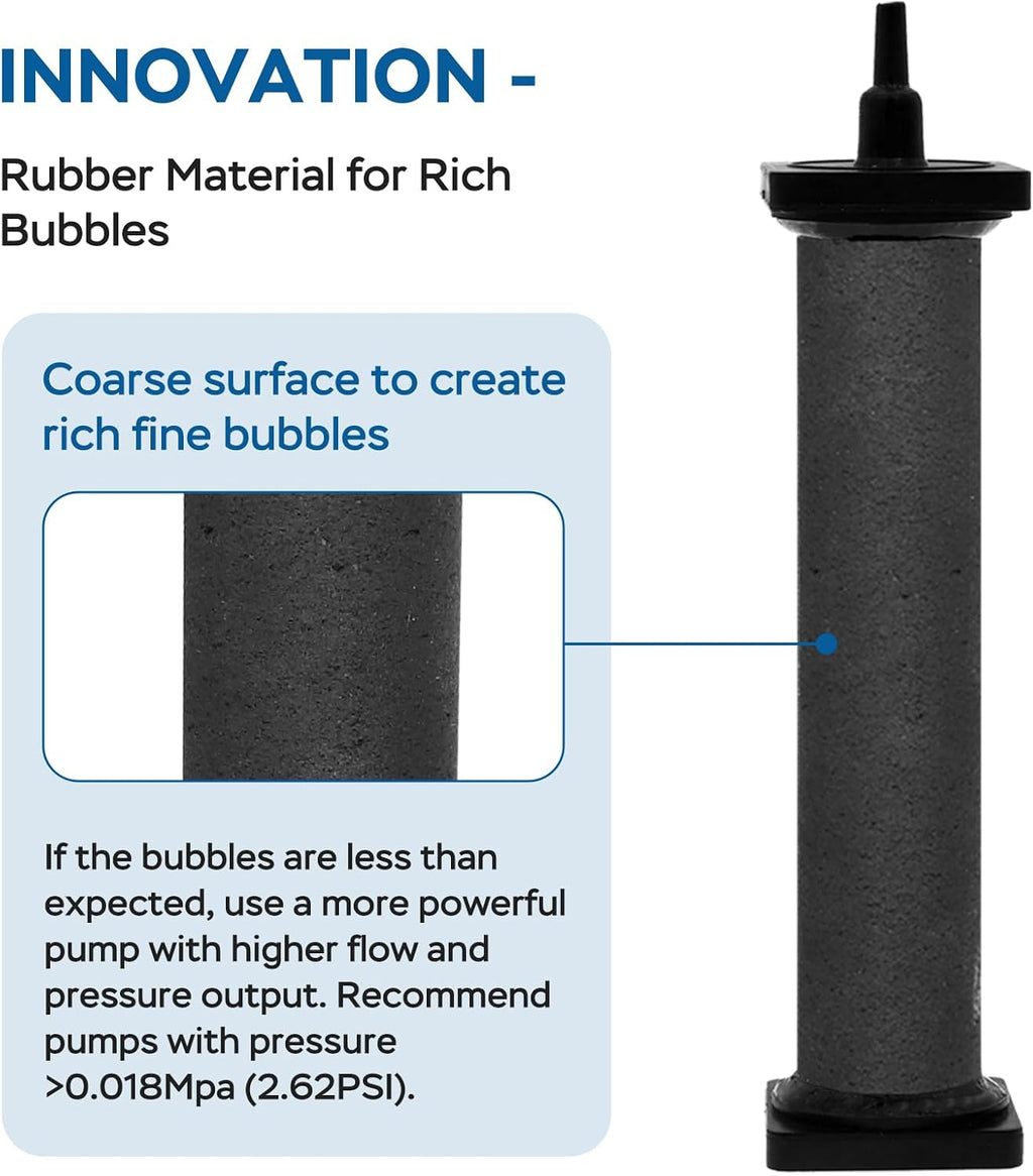 New Innovative Rubber Air Stone | Air Bubbler | Oxygen Air Diffuser | for Pond Aerator | Pond Aeration | for Large