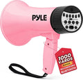 Megaphone Speaker 30W | Rechargeable Bullhorn Megaphone with Shoulder Strap, Siren, Bluetooth & Voice Changer | 1000