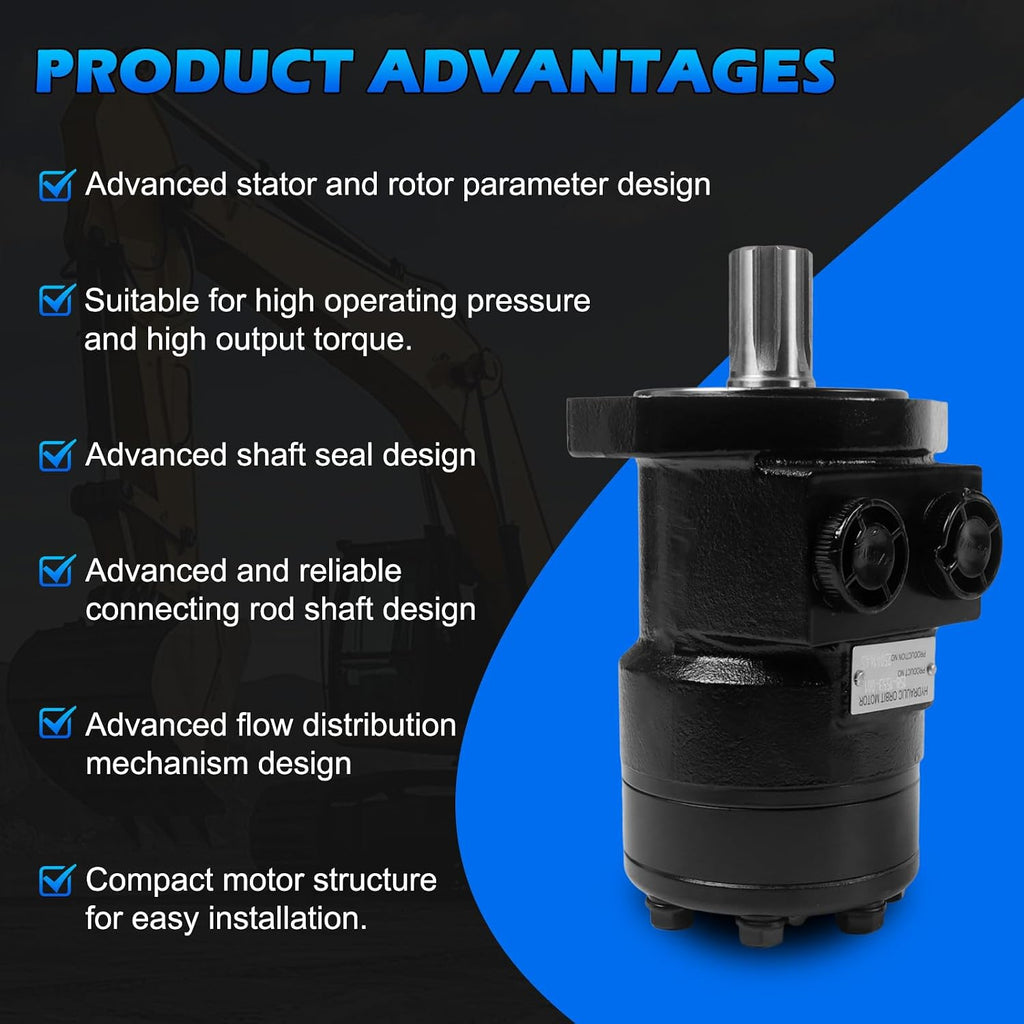 158-1553-001 Hydraulic Motor Replacement for Eaton Char-Lynn T Series