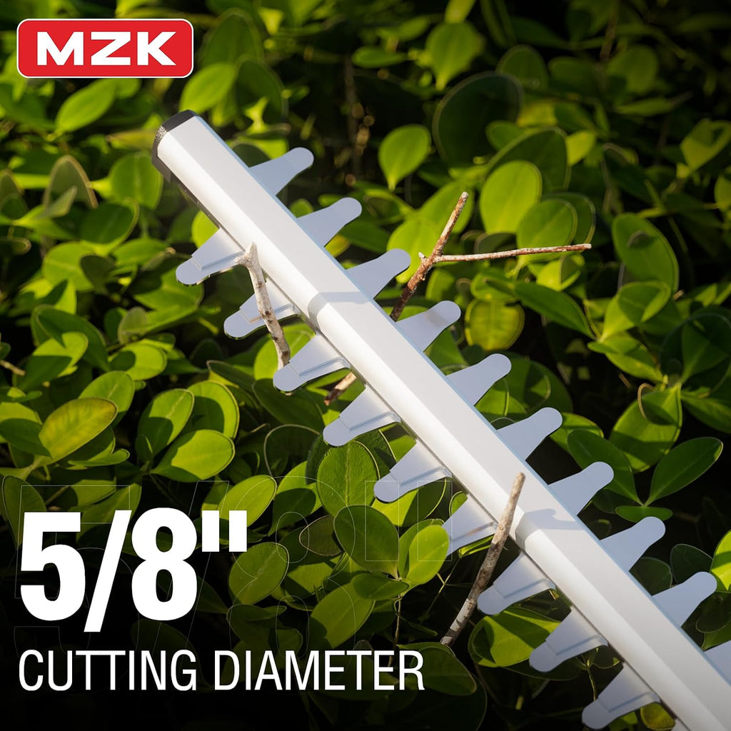 20V 22-Inch Cordless Hedge Trimmer, Bush & Shrub Cutter | Lightweight handheld hedge cutter for trimming bushes