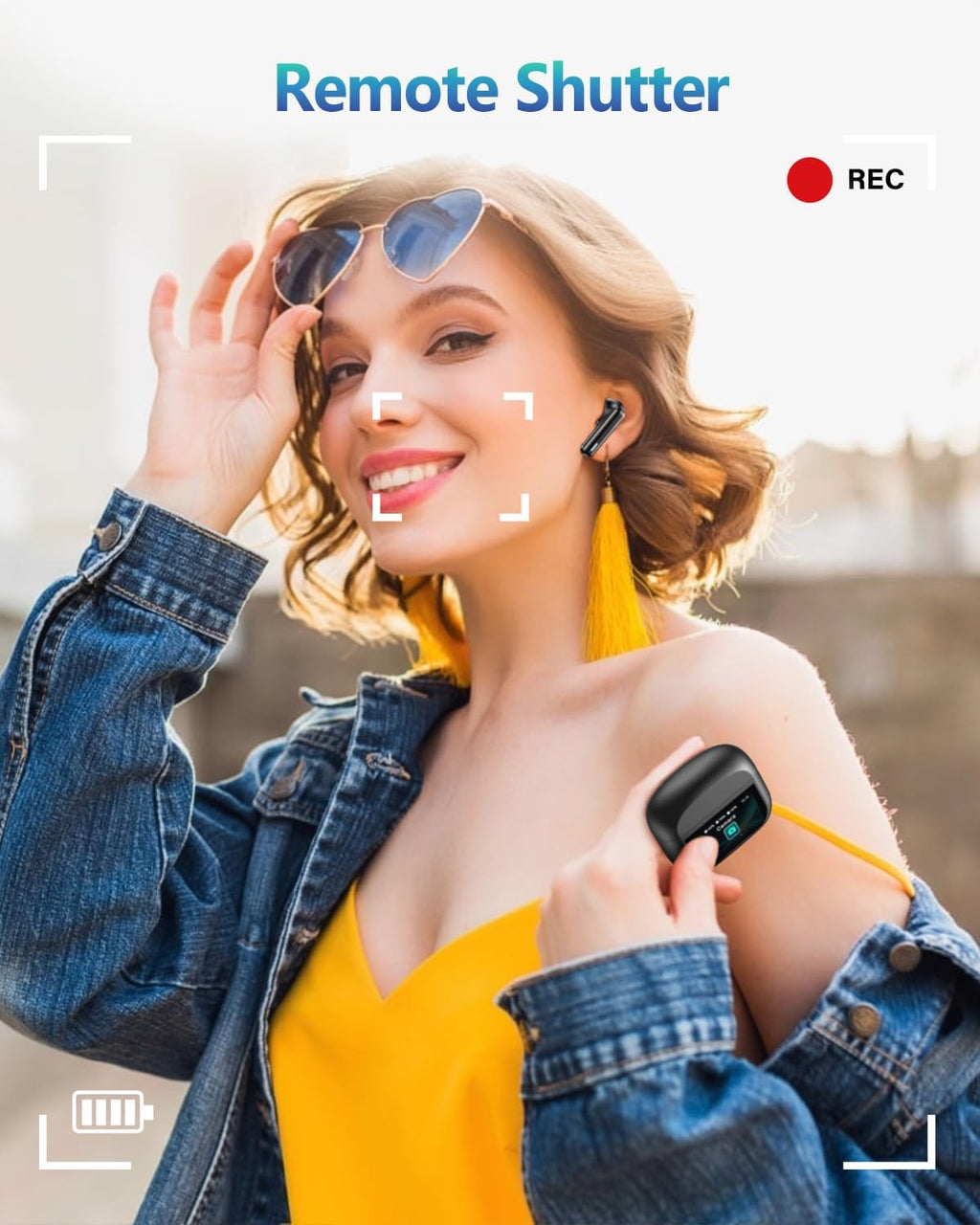 Wireless Earbuds Bluetooth Headphones, Ear Buds with Touch Screen, ANC ENC Noise Cancelling Transparency Mode, 40H
