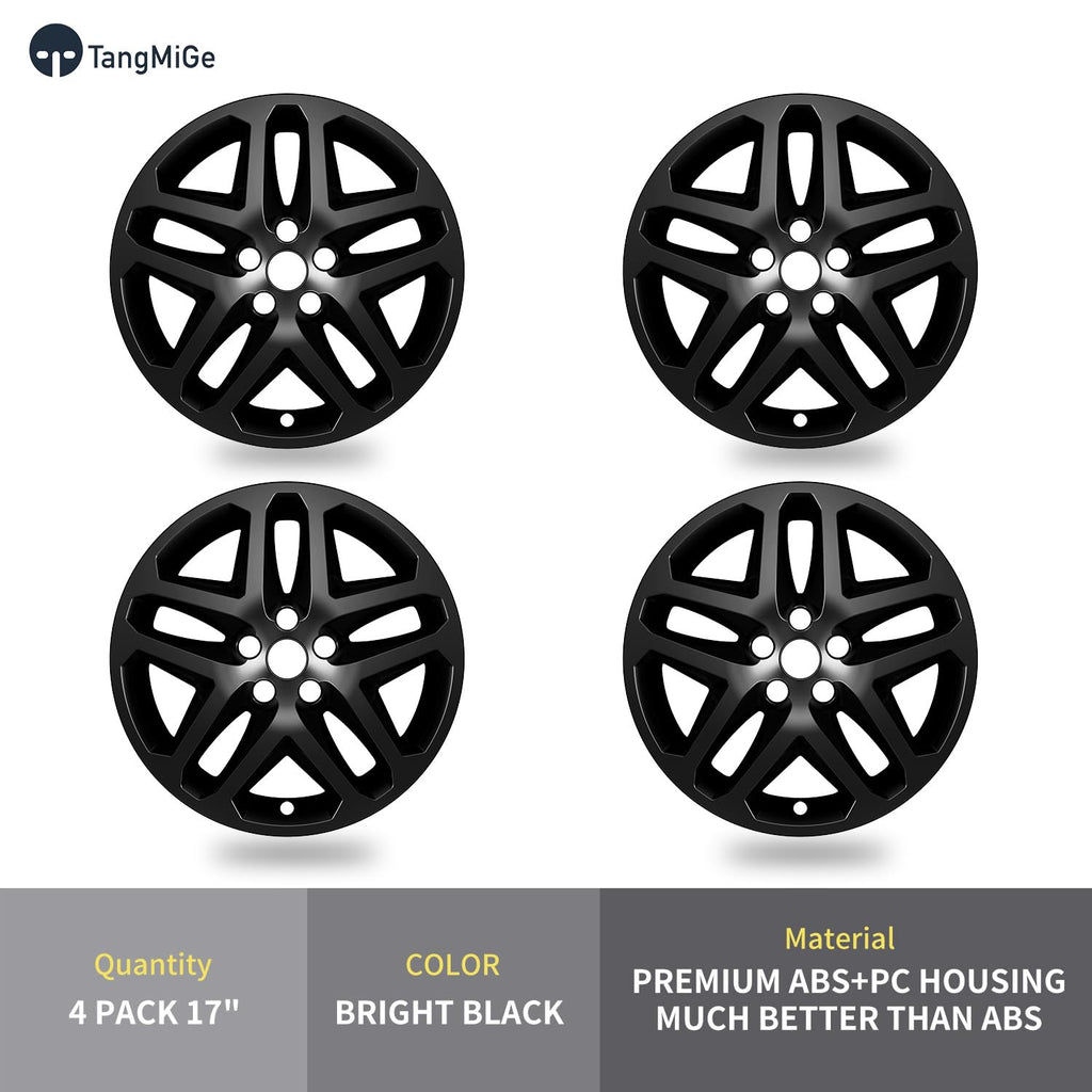 4 Pack 17 inch Wheel Skins Compatible with Ford Fusion 2013-2016