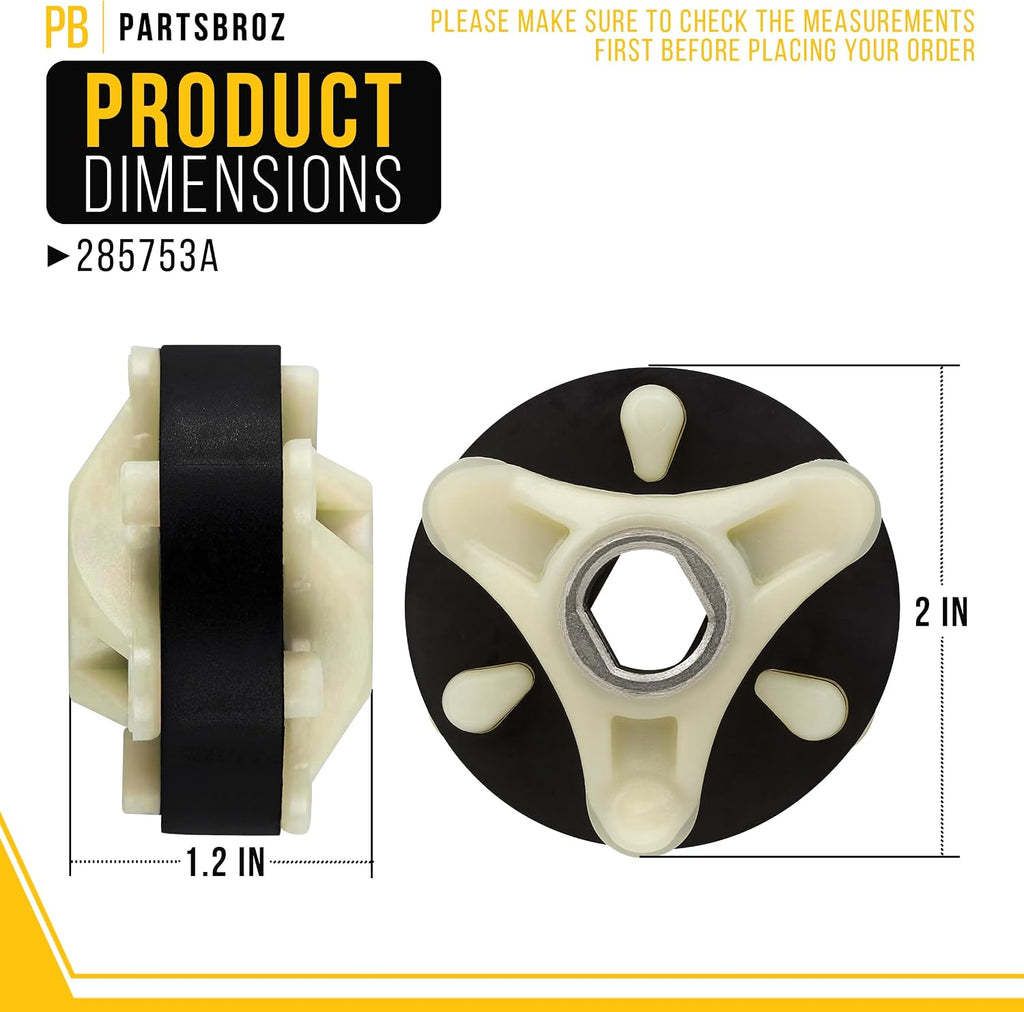 Washer Motor Coupler for KitchenAid KAWE665BAL0