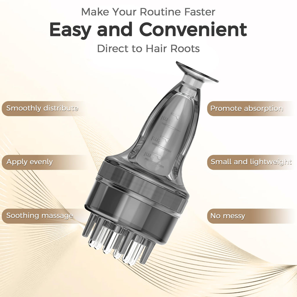 Minoxidil Applicator, Quick Efficient Apply No Messy Hair Serum Applicator