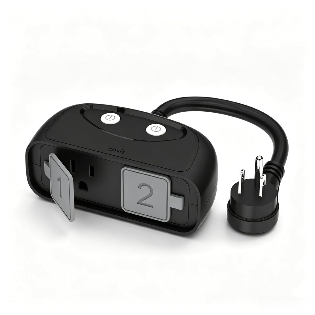 Outdoor Smart Plug, Matter Over Thread, Energy Monitoring, IP65