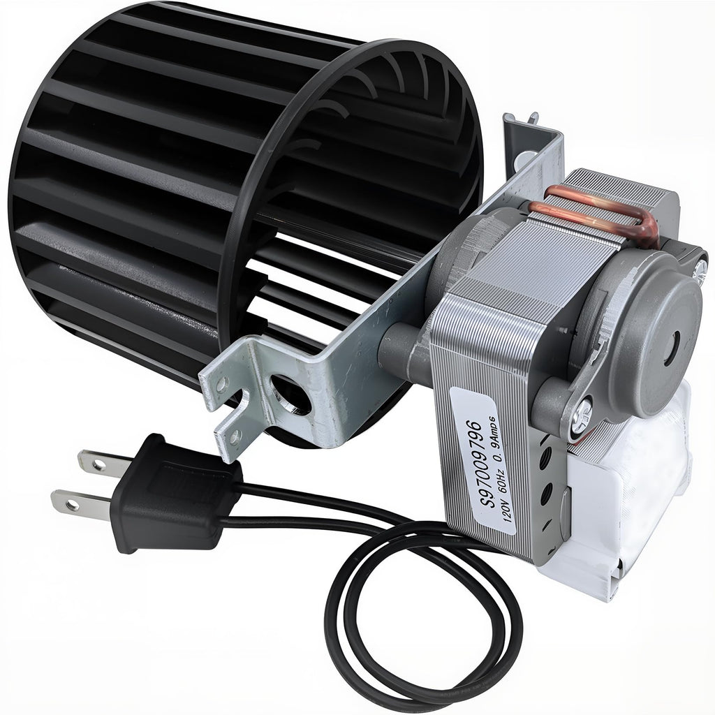S97009796 Bathroom Fan Motor Assembly for Bulb Ceiling Heater 164-E/G/J/K/L/M & 162-E/G/J/K/L/M Bath Fan Motor Blower Replacement Parts 97009796, S97009758, S99080280