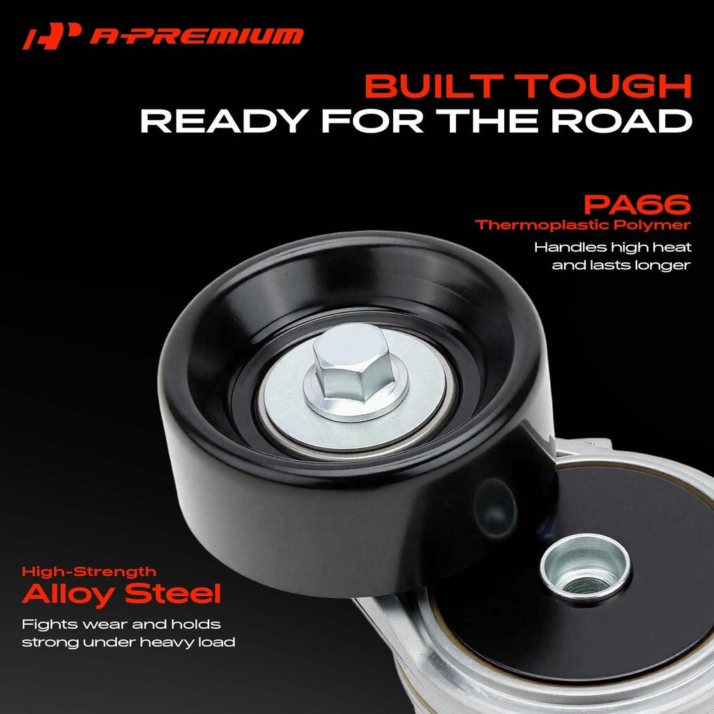 A-Premium Belt Tensioner Assembly with Pulley