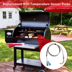 RTD Temperature Sensor Probe for Louisiana Pellet Grill,Replace Part 50151