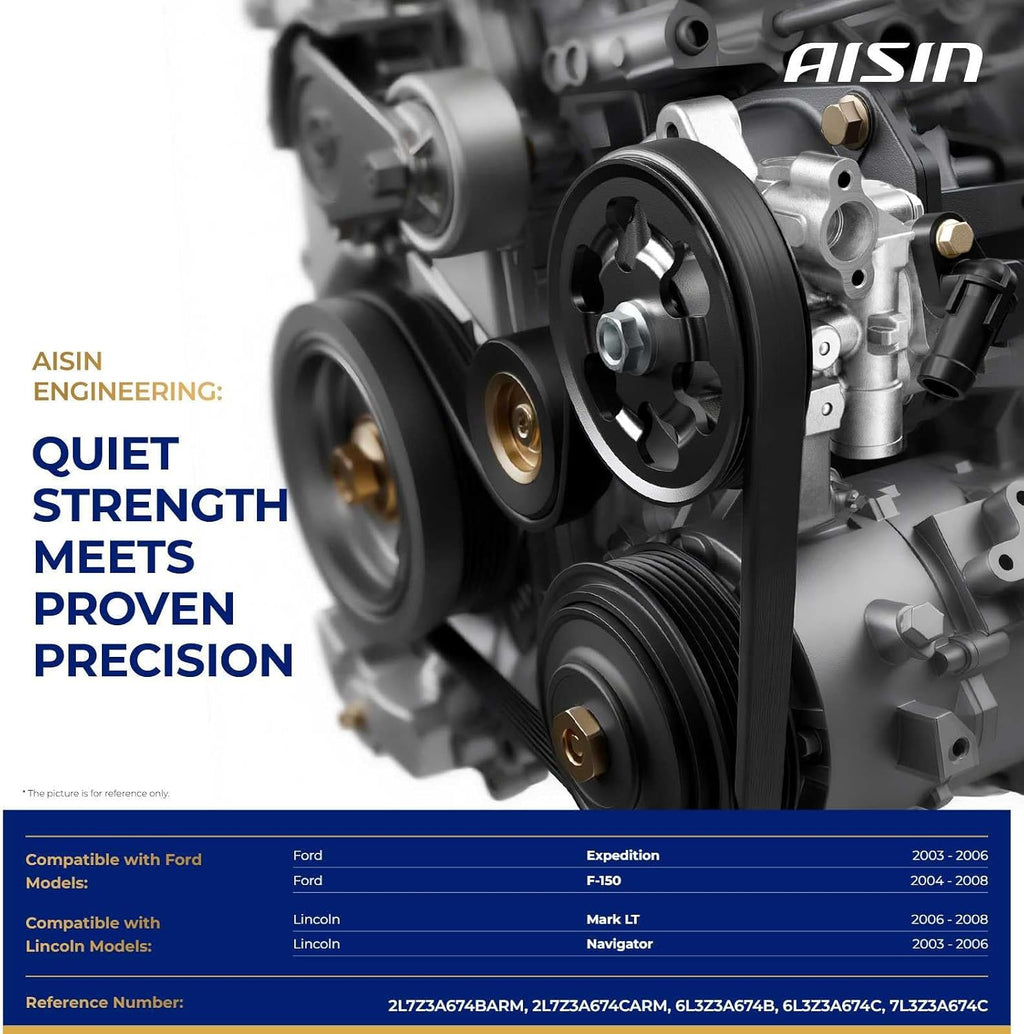 AISIN AFTERMARKET PSPFD-00035 Power Steering Pump with Pulley