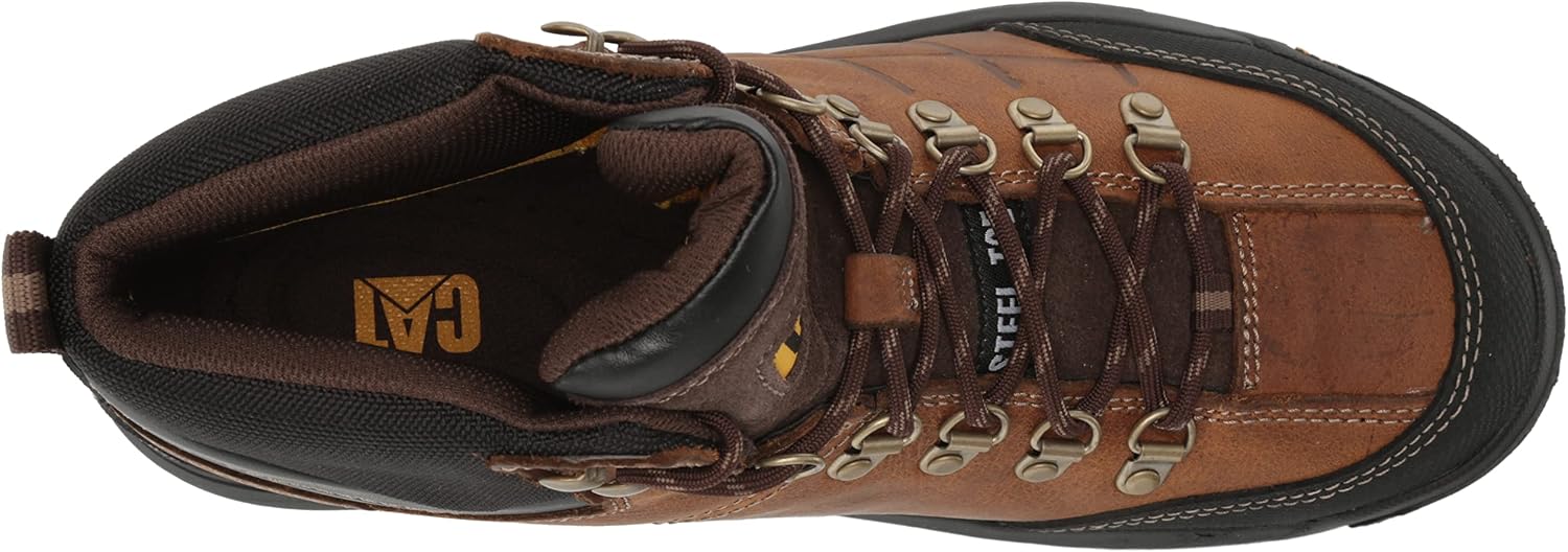 CAT Men’s Threshold Waterproof Steel Toe Work Boot