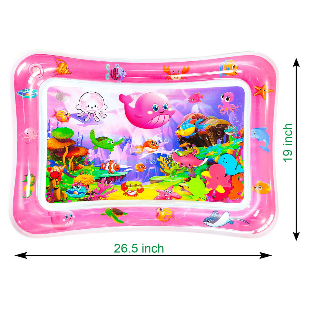 Tummy time Water Play mat, Baby Water Play Mat for Kids and Toddlers Baby Toys for 3 to 24 Months, Strengthen Your