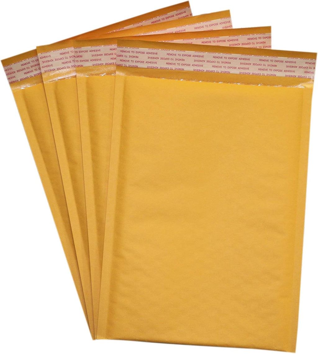 #6 12.5x19 Kraft Bubble Mailers Padded Shipping Envelopes (Pack of 100)