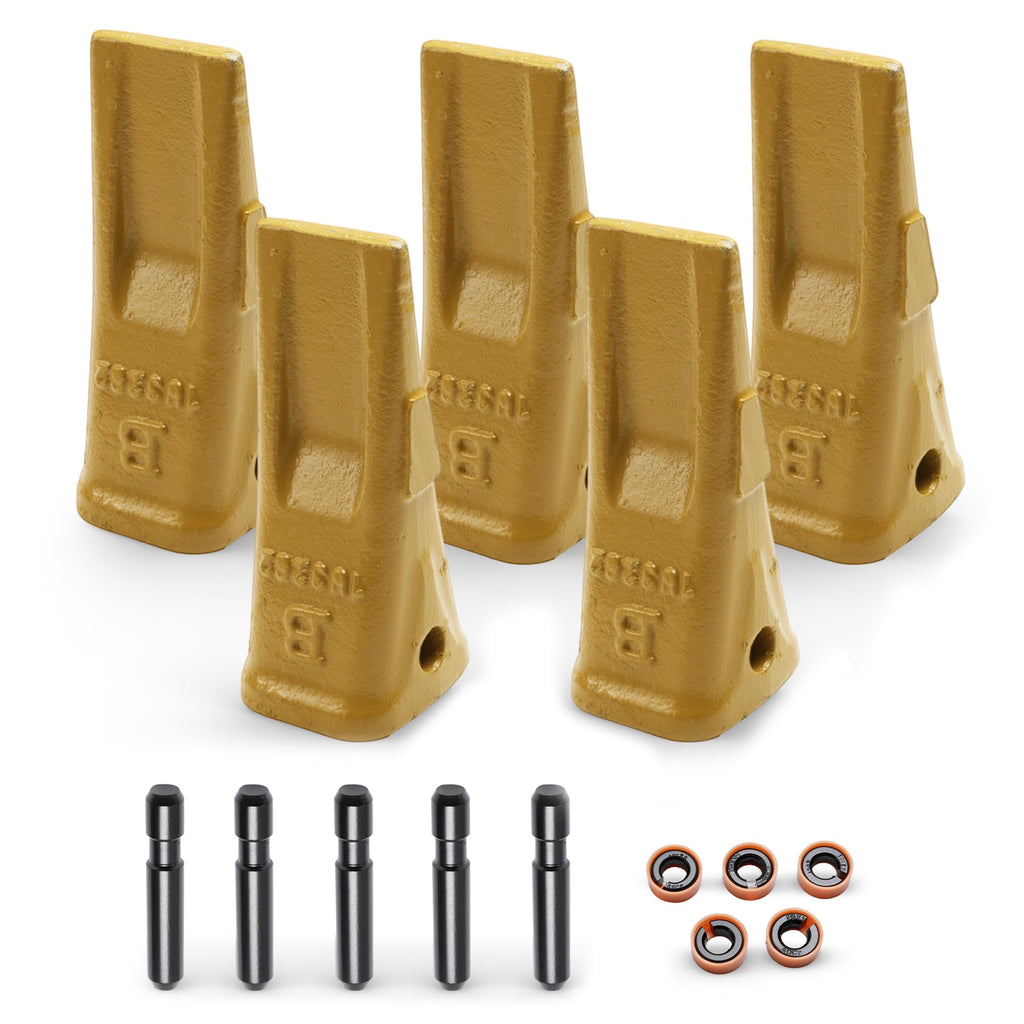 Excavator Bucket Teeth w/Pins and Retainers for CAT Caterpillar Style J200