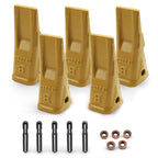 Excavator Bucket Teeth w/Pins and Retainers for CAT Caterpillar Style J200