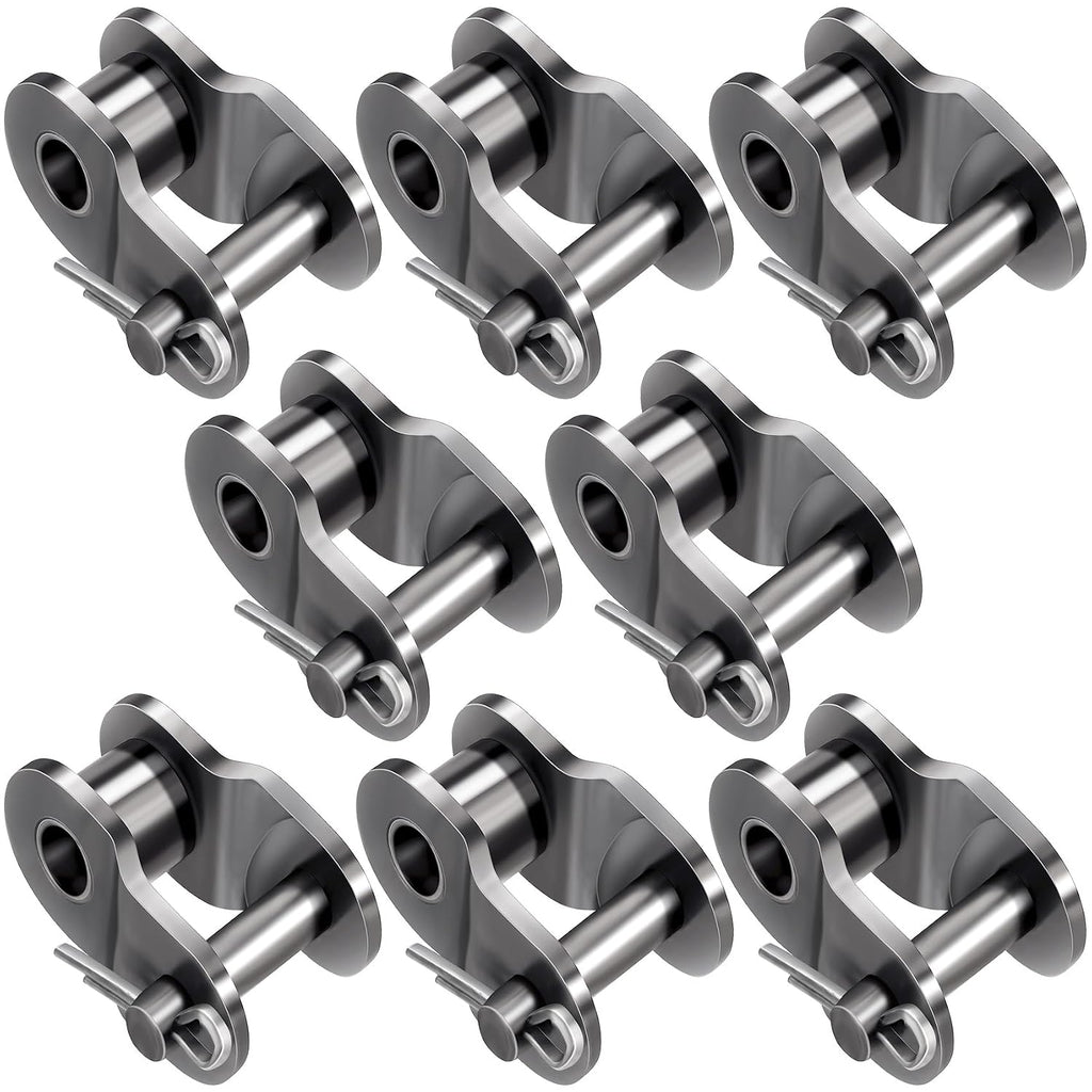 OIIKI 8 Packs Roller Chain Offset Link #41, Half Link, Crank Link