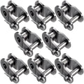 OIIKI 8 Packs Roller Chain Offset Link #41, Half Link, Crank Link