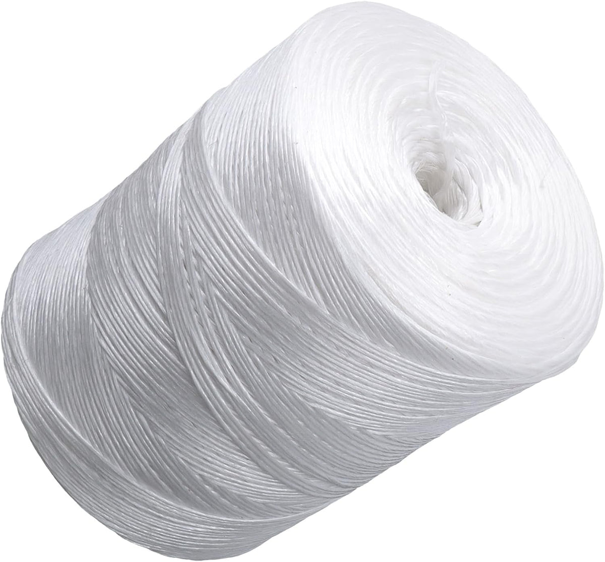 Polypropylene Tying Twine White 6300ft Rope 156lbs Tensile Strength