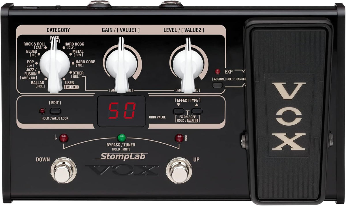 STOMPLAB2G Modeling Guitar Multi-Effects Pedal