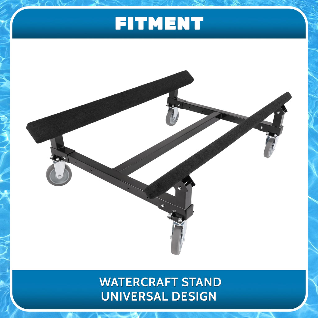 Watercraft Dolly Compatible with Jet Ski Stand Boat Sailboats