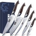 5 Pieces Knife Set, Professional Ultra Sharp Kitchen Knife Sets