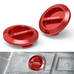NICECNC Red 2pcs Aluminum RZR Floor Drain Plug