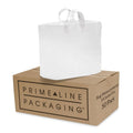 Heavy Duty Plastic Shopping Bags, 19.5x4x15, 50 Pack