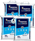 Morton Water Softener Salt Crystals, Solar Salt, 40 lb Bags (4 Pack)