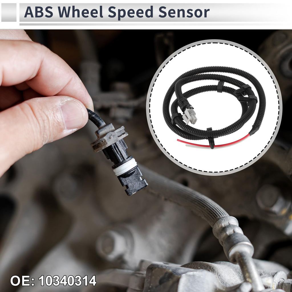 RATCHROLL 10340314 ABS Wheel Speed Sensor for Chevrolet Impala 2000-2012