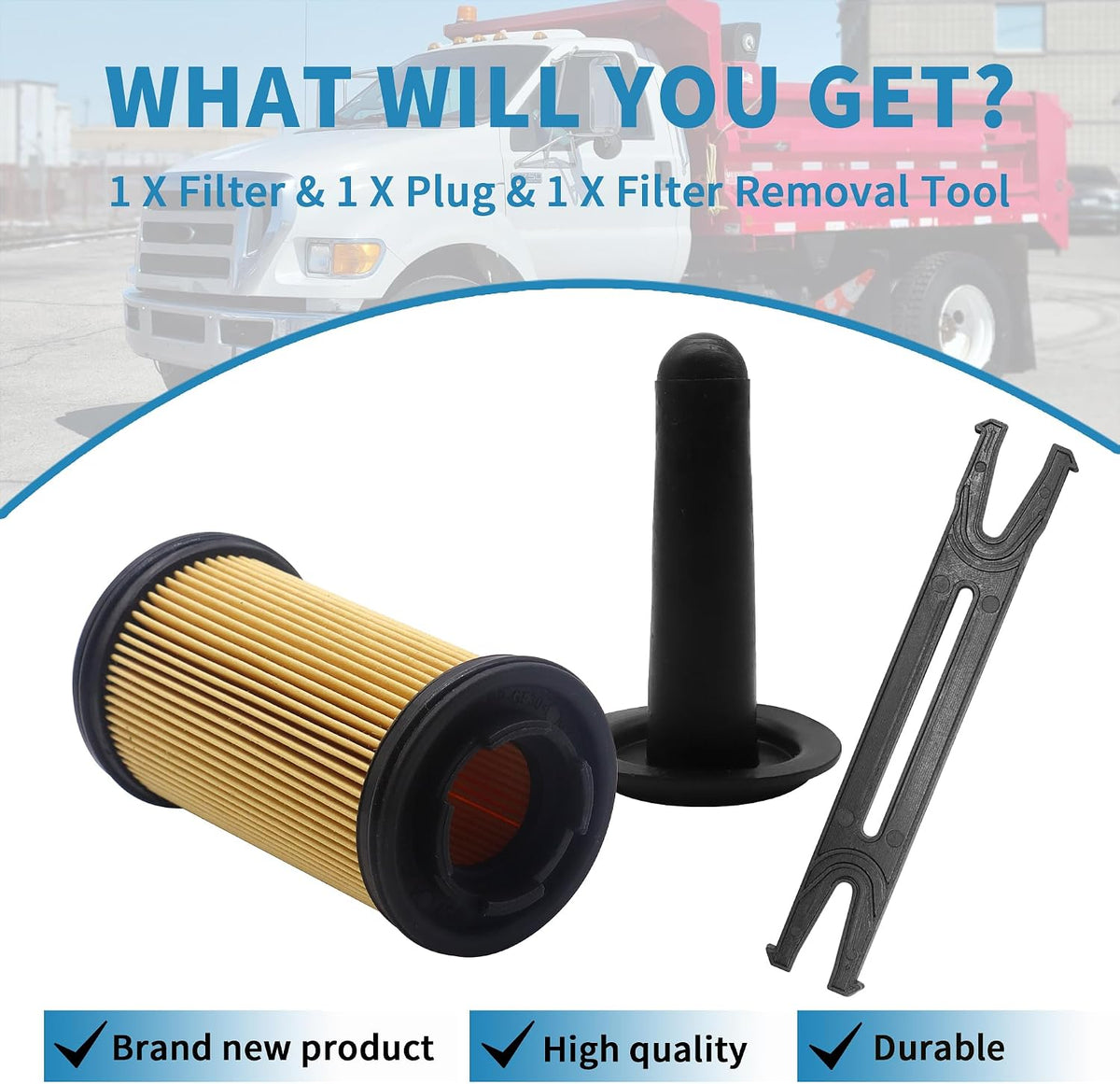 UF101 Urea Filter Kit 1457436033 Compatible with Fleetguard UF101