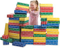 Primary Building Bricks - Kids Cardboard Blocks, Each 9" x 4" x 2" (Set of 24)