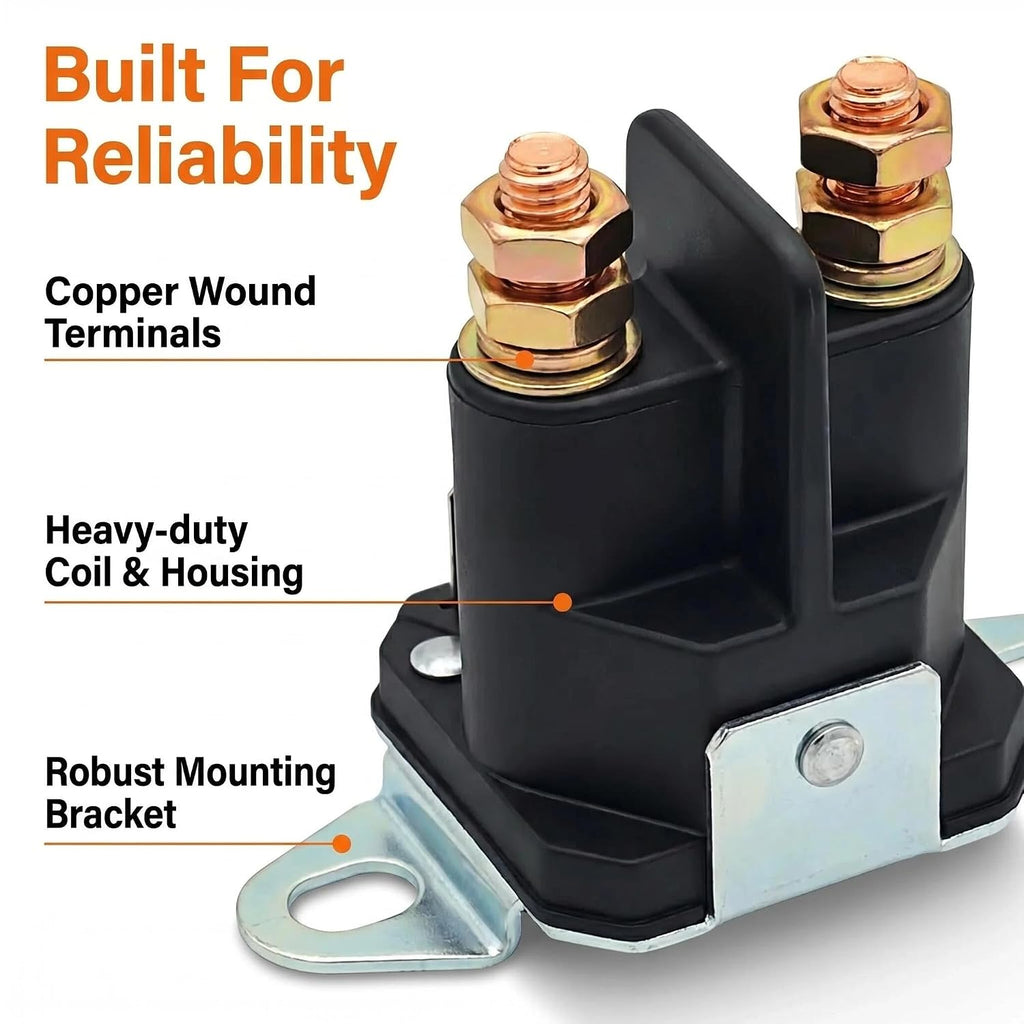 Starter Solenoid 582042802 12V 4-Terminal for Husqvarna YTH