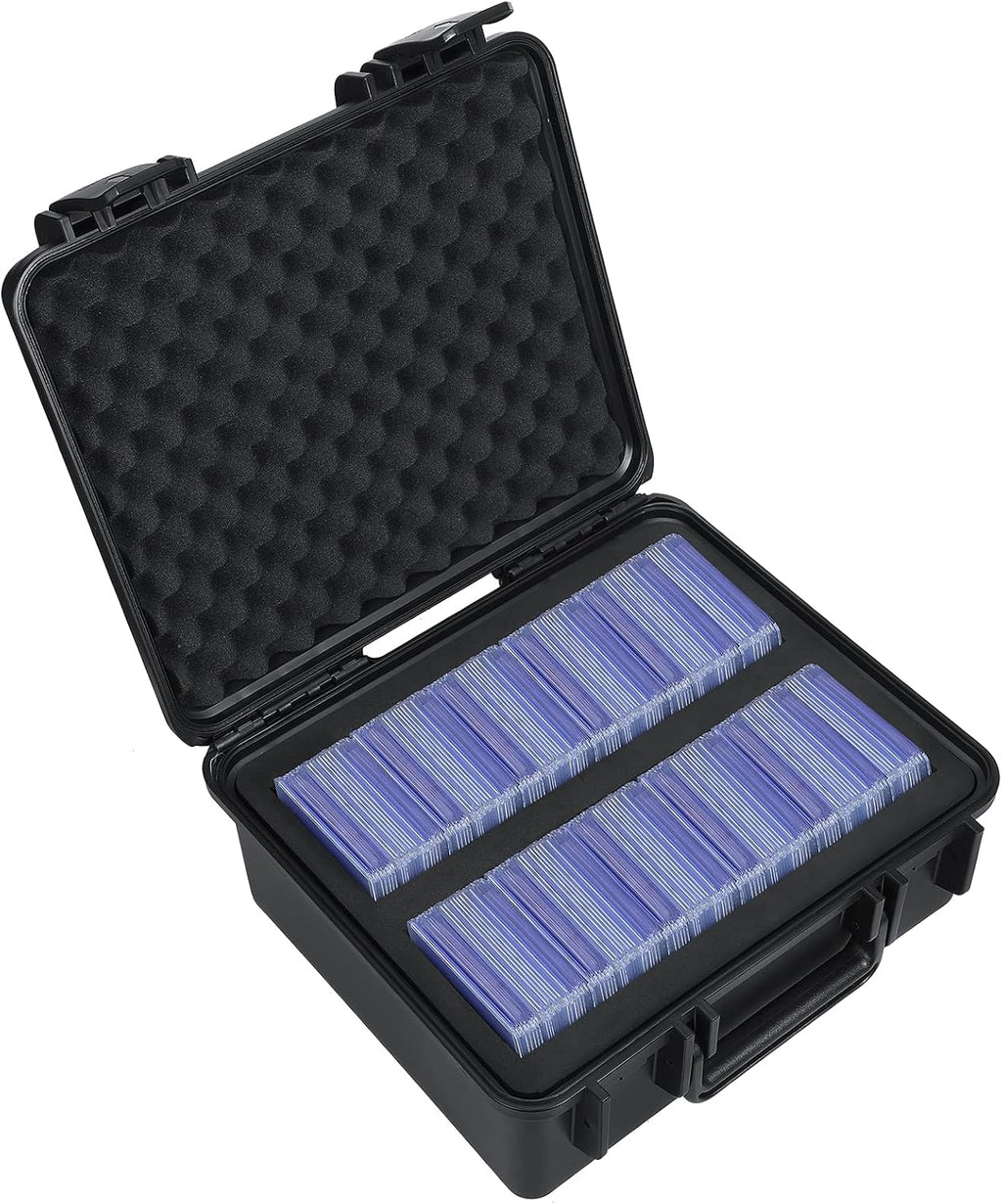 Toploader Storage Box for Trading Card, for 3" x 4" 35PT Rigid Card Holder | Protective Hard Shell Case Holds 300+