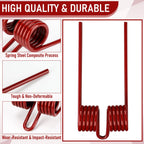 10 Pcs Replacement Round Baler Teeth Spring Steel Hay Rake Teeth Hay Tedder Tines Compatible with Case Ih 8420 and