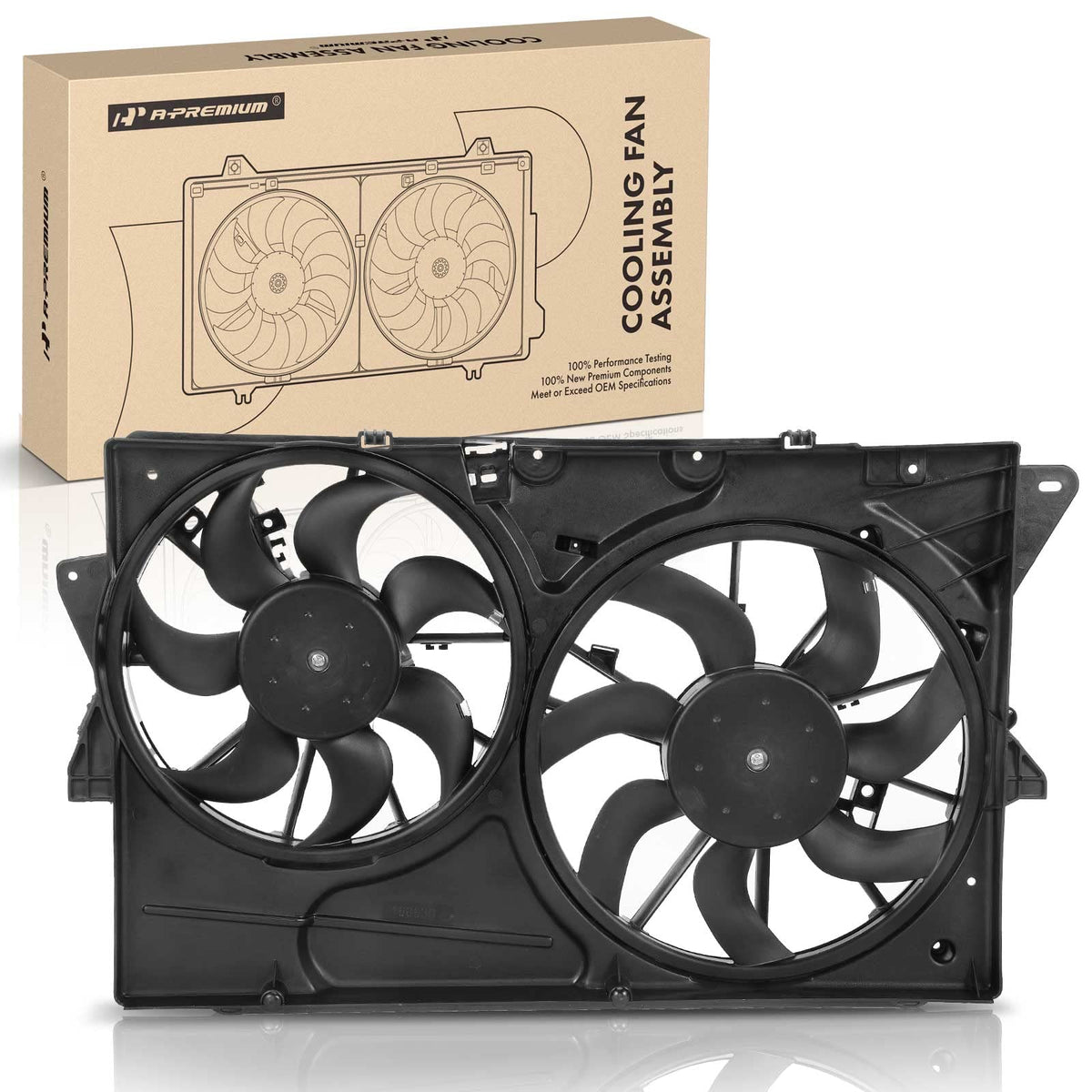 A-Premium Engine Radiator Cooling Fan Assembly
