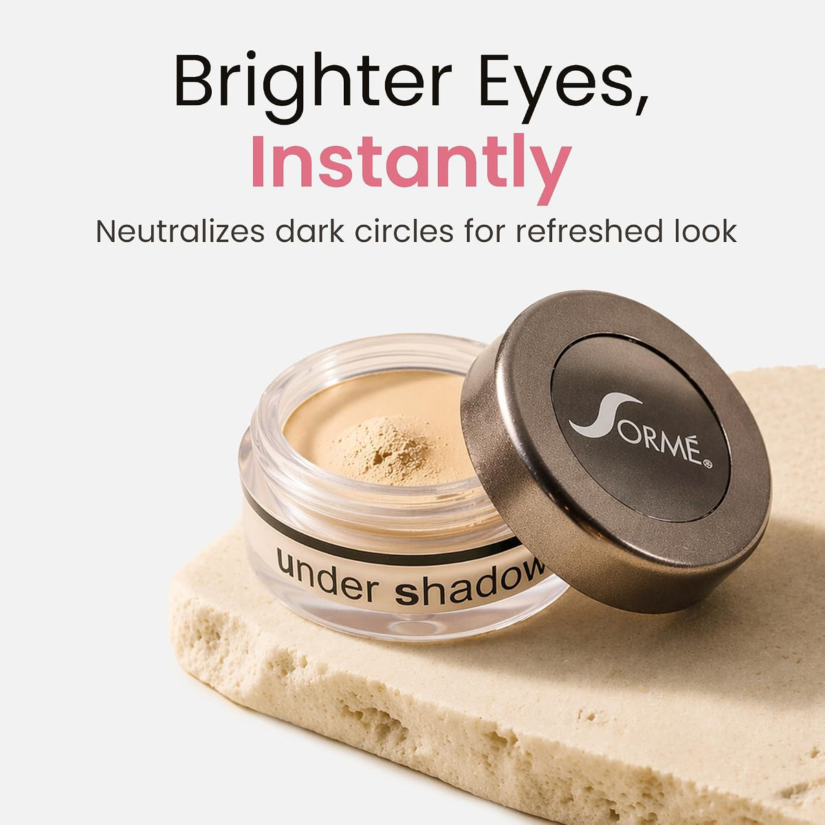 Sorme - Under Shadow Primer - Brightening Eyeshadow Primer - Crease Proof