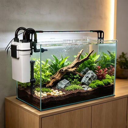20 Gallon Glass Fish Tank