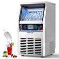 Commercial Ice Maker Machine (80lbs/24H with 12lbs Ice Storage)