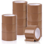 Brown Packing Tape 3 Inch x 110 Yards, 12 Rolls (1320 Yards Total)