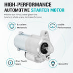 6761 Starter 3.7 3.7L for Jeep Liberty 2008 2009 & Dodge Nitro 2007-2009