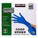 Signature DnRbYi Nitrile Exam Multi-Purpose Medium Gloves Latex-Free, 400 Count, (467120)