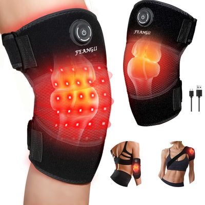 Red Light Therapy Knee Brace for Pain Relief, Cordless Knee Wrap