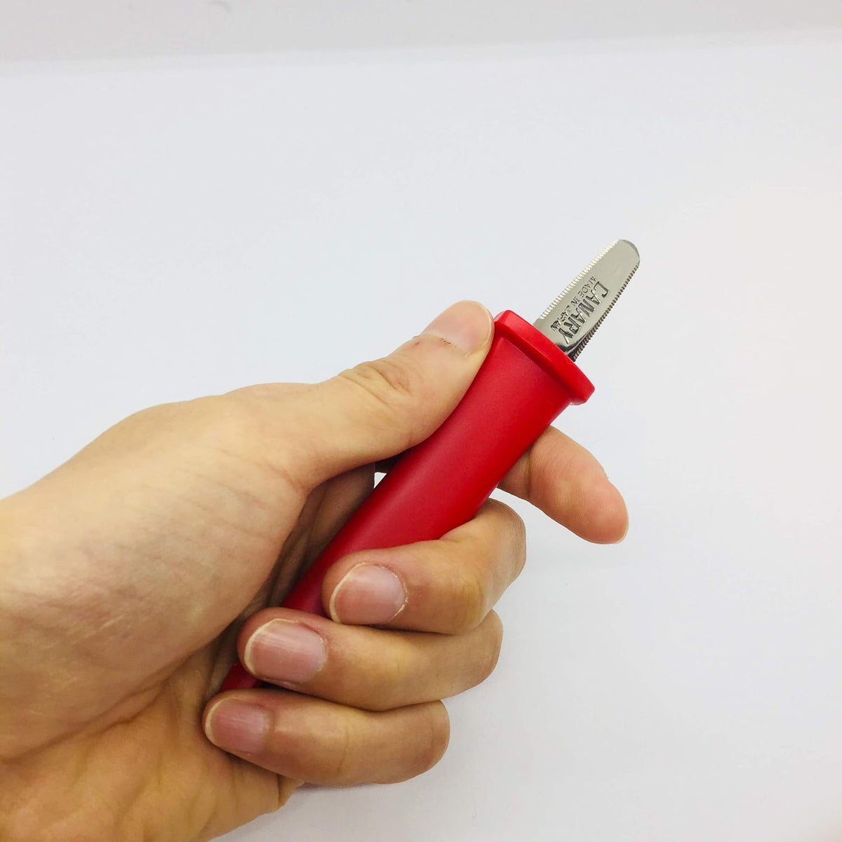 Box Opener Tool 5" - Mini Package Opener Box Cutter Knife for Opening Packages - Made in Japan, Red