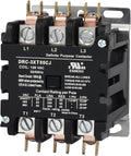 SUNLEE 50 Amp 65 RES 3 Pole 120v coil SunLee DP Contactor A2L Compliant UL Recognized & Approved for UL 60335 HVAC Contactor 42DF35AF equivalent