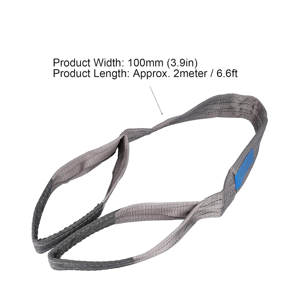 Lifting Straps Hoist Webbing 4T Flat Thickened PES Strap High