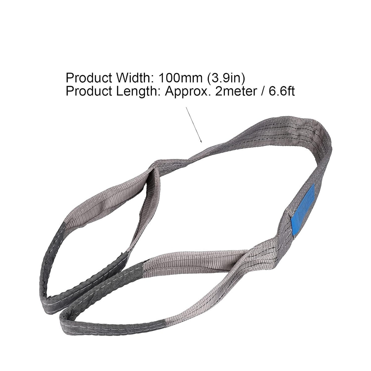 Lifting Straps Hoist Webbing 4T Flat Thickened PES Strap High